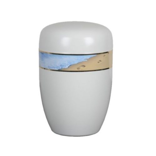 Urne funéraire sable acier