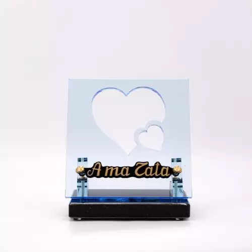 Plaque funéraire galbée