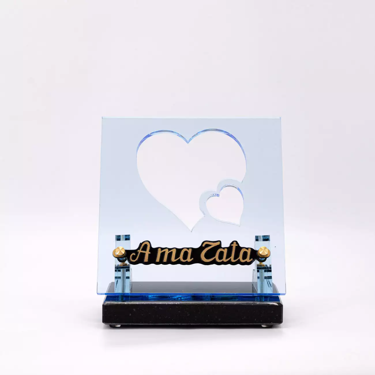 Plaque funéraire galbée
