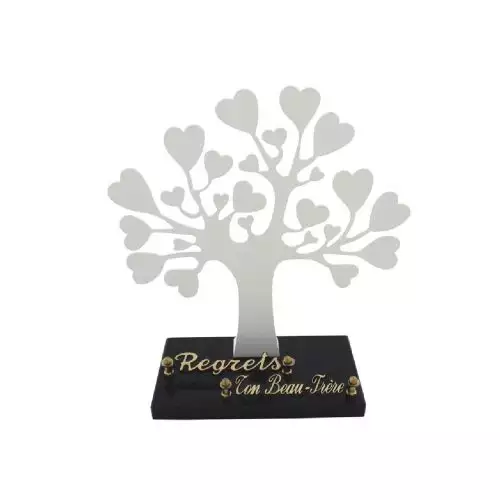 Plaque funéraire galbée