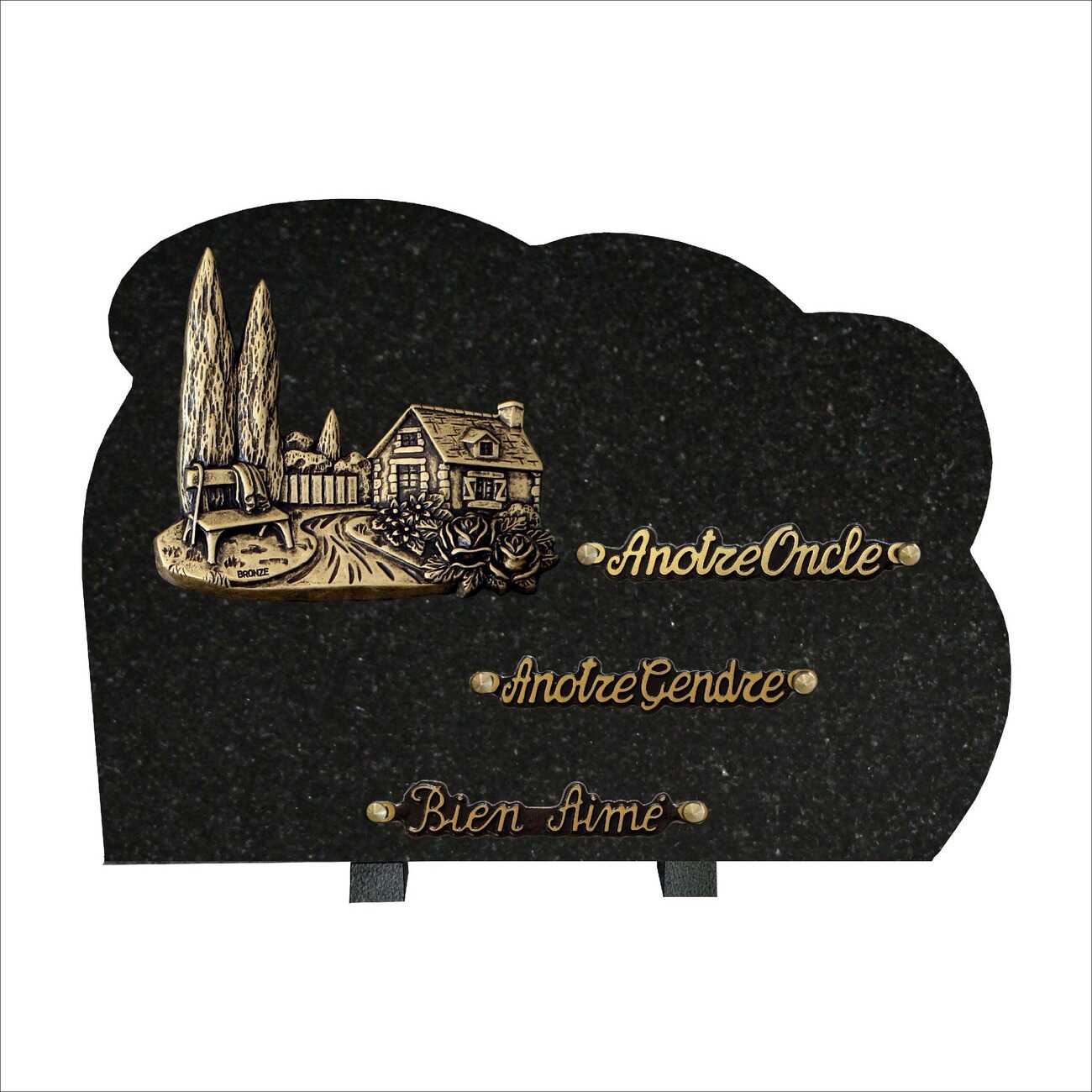 plaque funeraire a notre grand pere, plaque deces grand mere,