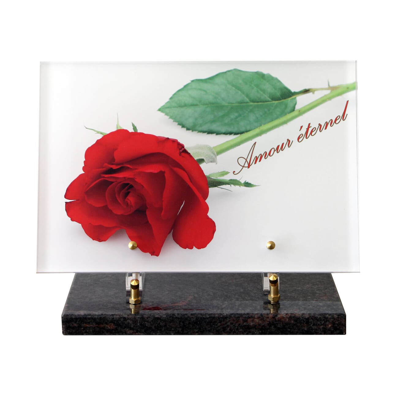 plaque avec photo pour pierre tombale, plaque funeraire grand mere, plaque funéraire plexi