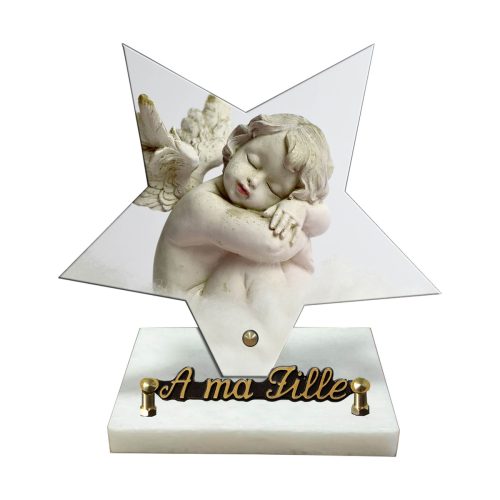 plaque funeraire ange, plaque funeraire avec ange, plaque funeraire enfant