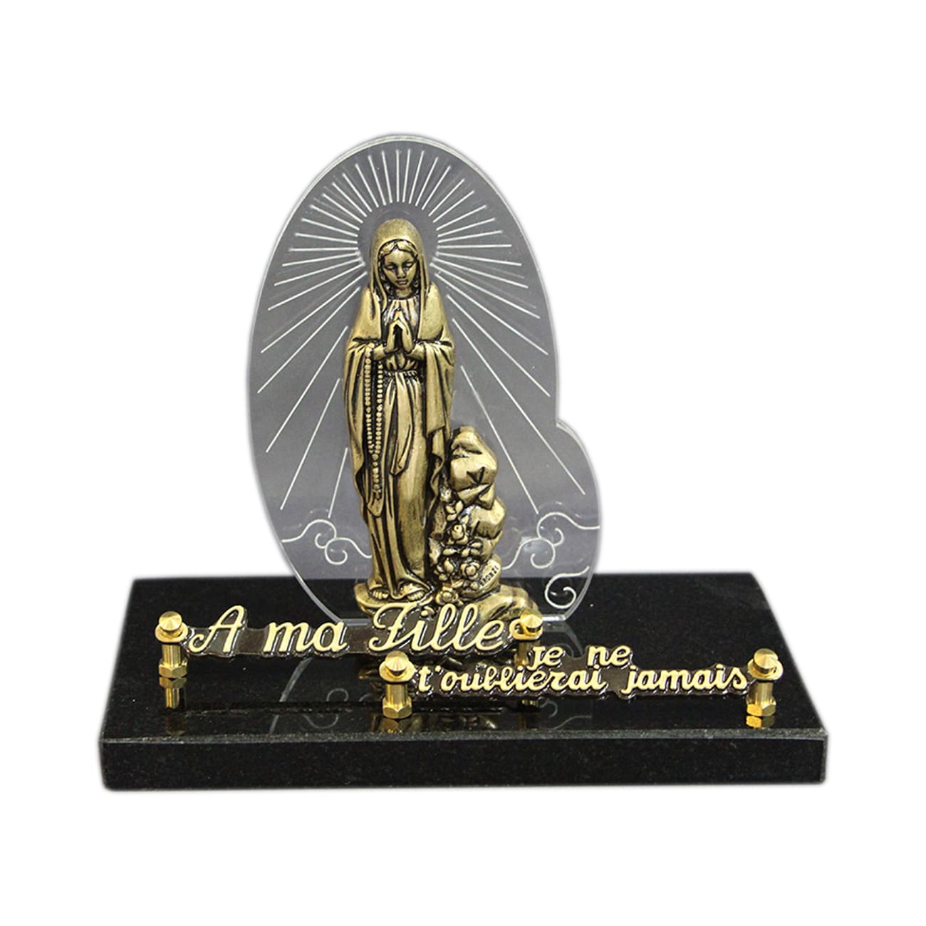 plaque funeraire vierge marie, plaque funeraire avec vierge, plaque funeraire vierge