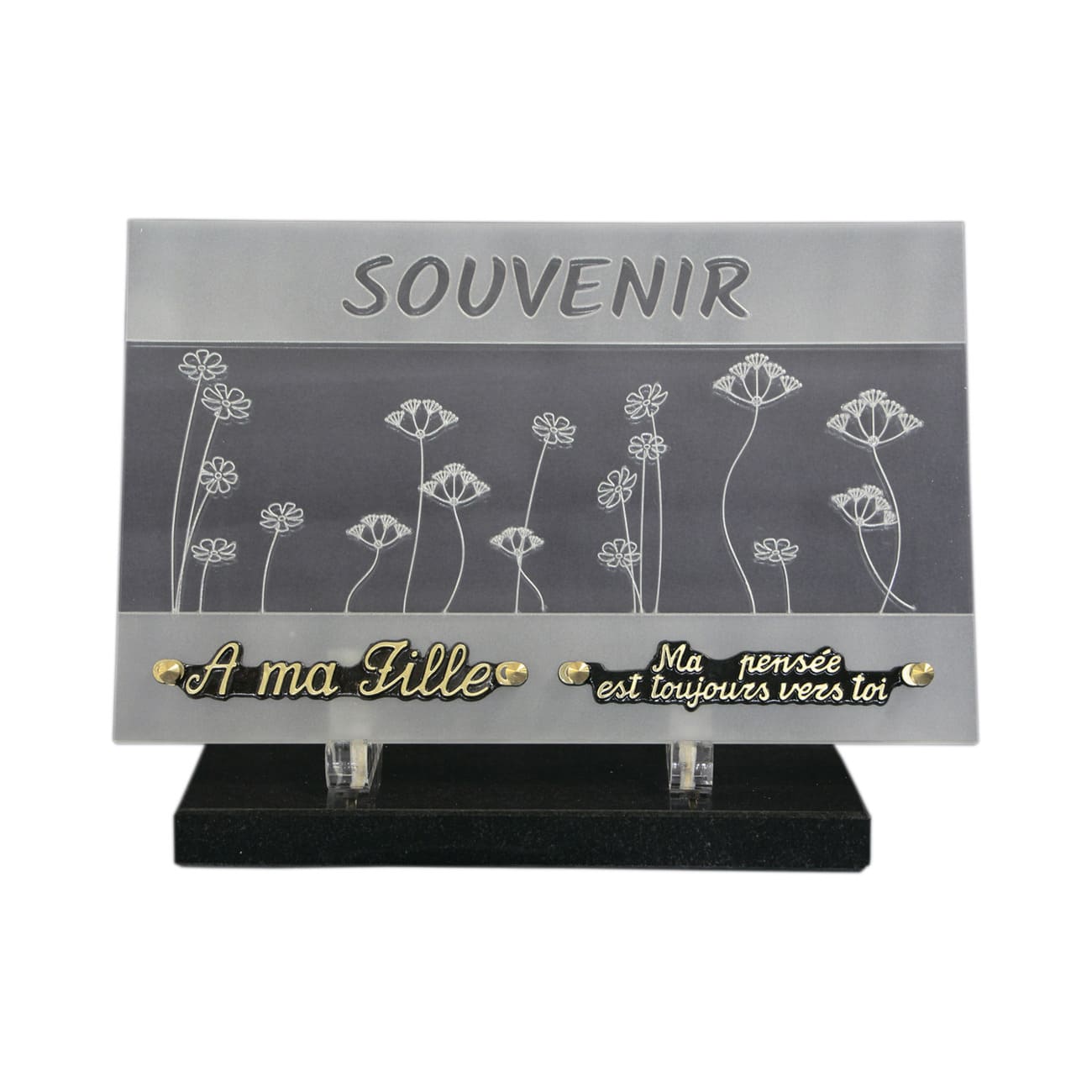 plaque tombale personnalisée pas cher, funeraire plaque, deuil fleuri plaques funéraires