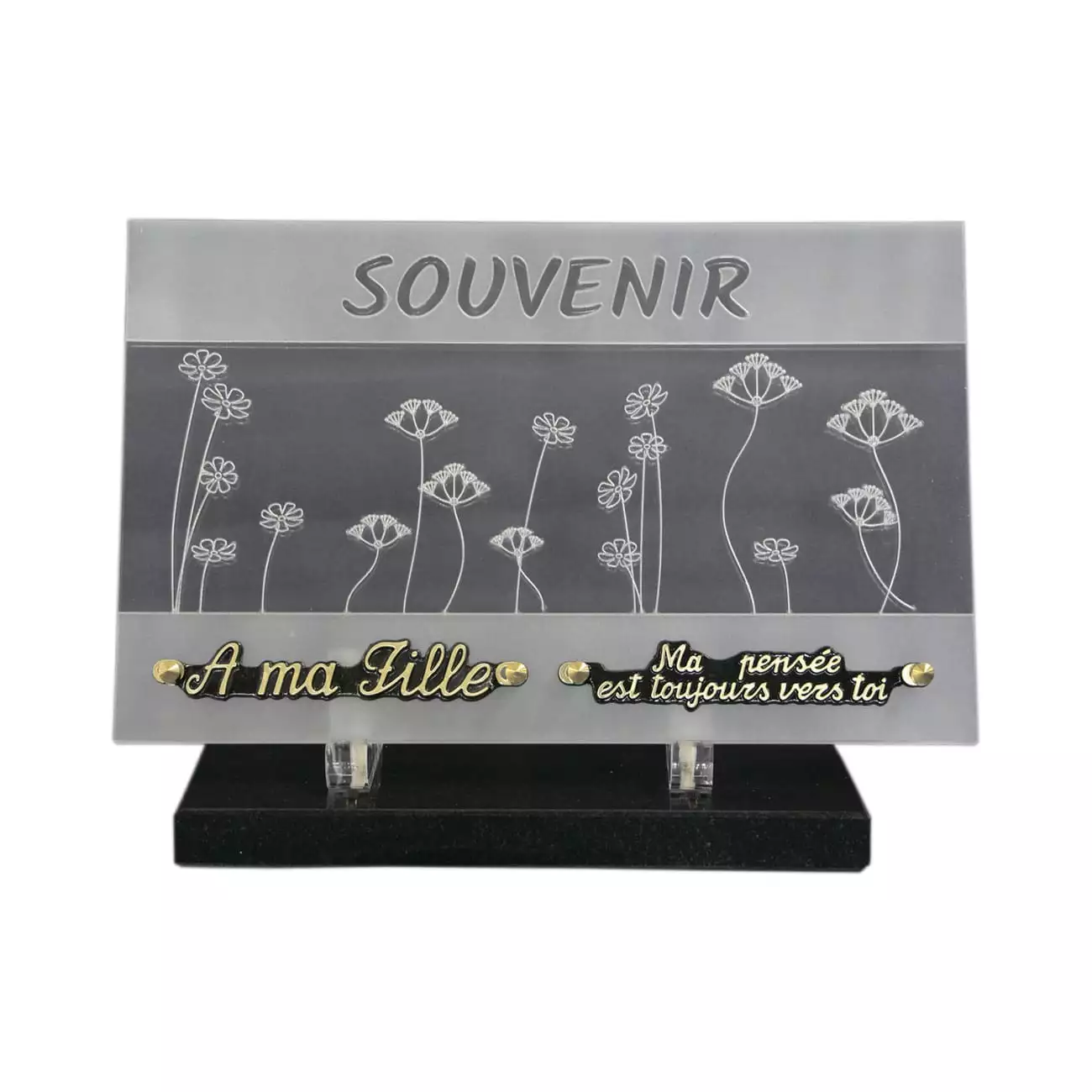 plaque tombale personnalisée pas cher, funeraire plaque, deuil fleuri plaques funéraires