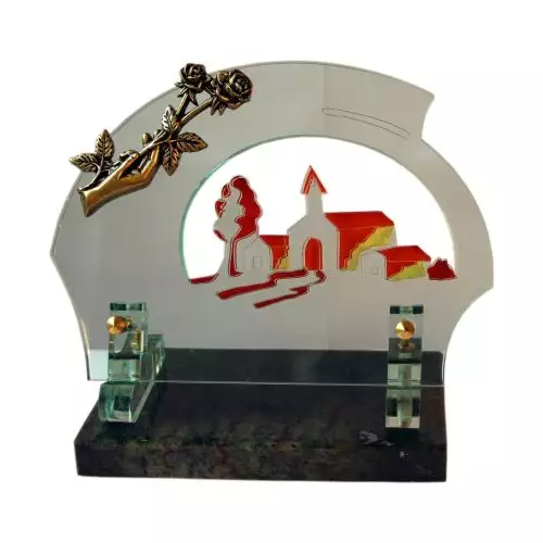 plaque funeraire arbre, plaques tombales, plaque funeraire design