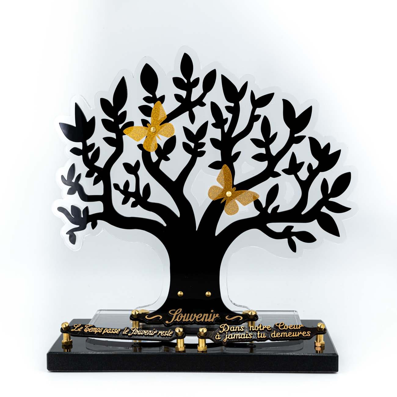plaque funéraire arbre de vie