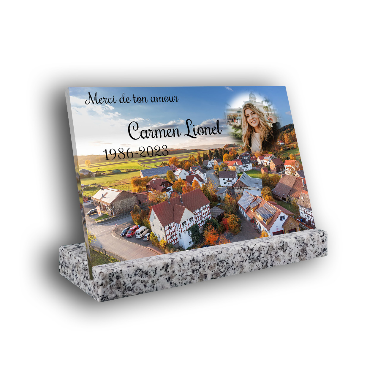 Plaque-funeraire-socle-granit-blanc-photo