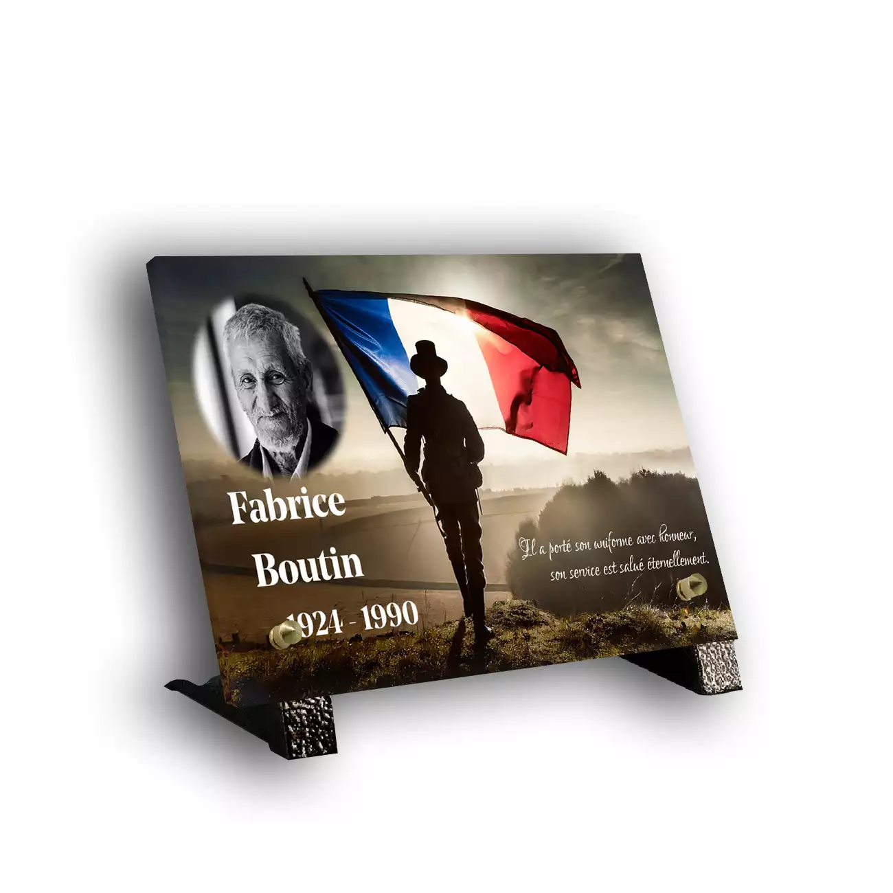 pied texte + photo petit rectangle