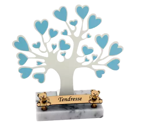 Plaque funéraire arbre de vie