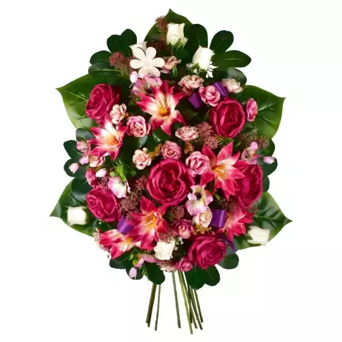 Fleurs artificielles cimetières