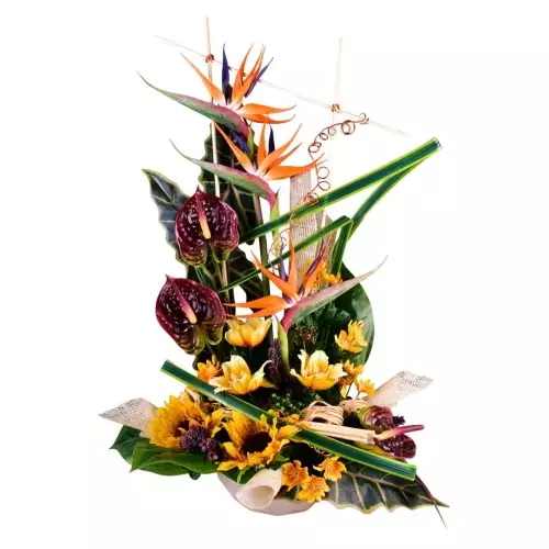 Fleurs artificielles cimetières
