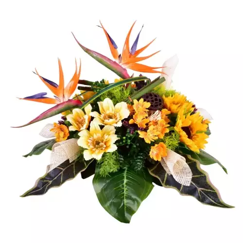 Fleurs artificielles cimetières