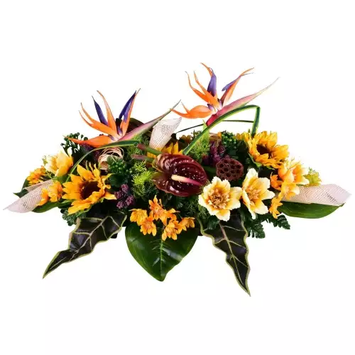 Fleurs artificielles cimetières