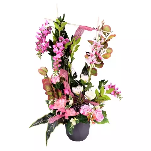 Fleurs artificielles cimetières