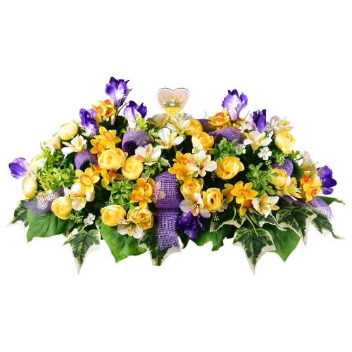 Fleurs artificielles cimetières