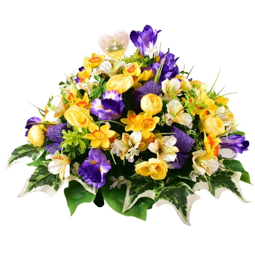Fleurs artificielles cimetières