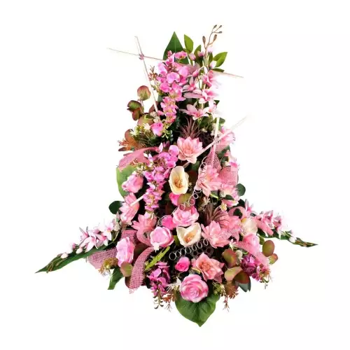 Fleurs artificielles cimetières