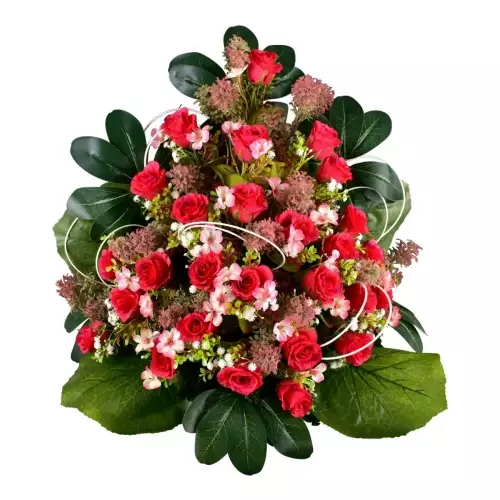 Fleurs artificielles cimetières