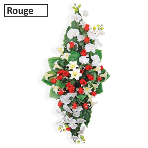 Fleur artificielle cimetière