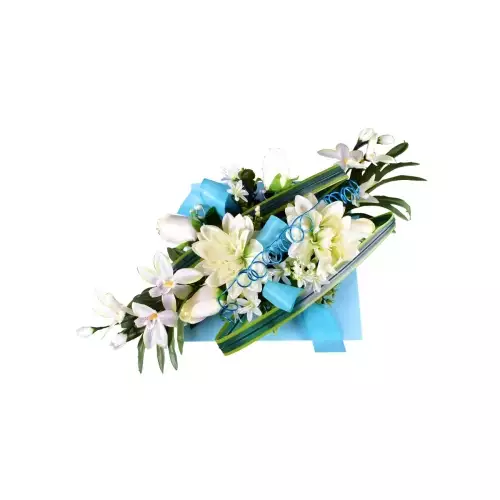 Décoration florale pour cimetière 🌺