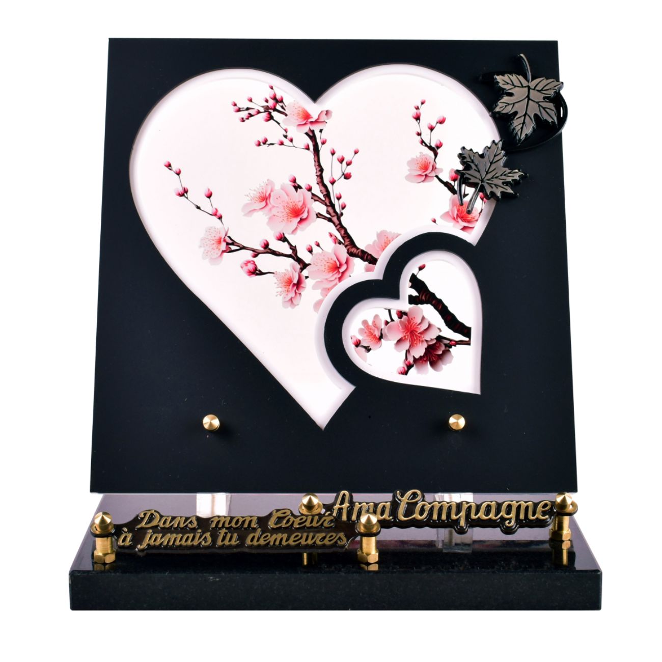 Plaque-funéraire-coeur-fleurs-cerisier