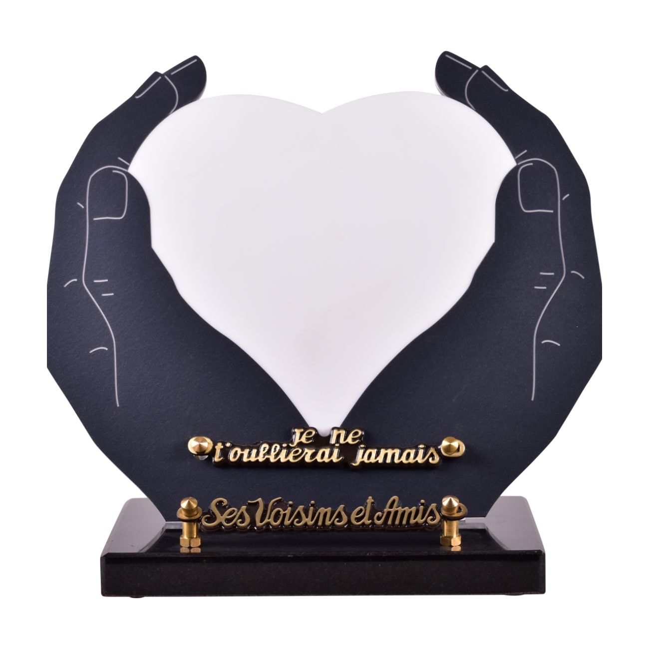 Plaque-funéraire-coeur-mains-blanc
