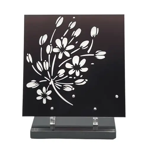 Plaque-funéraire-bouquet-fleurs
